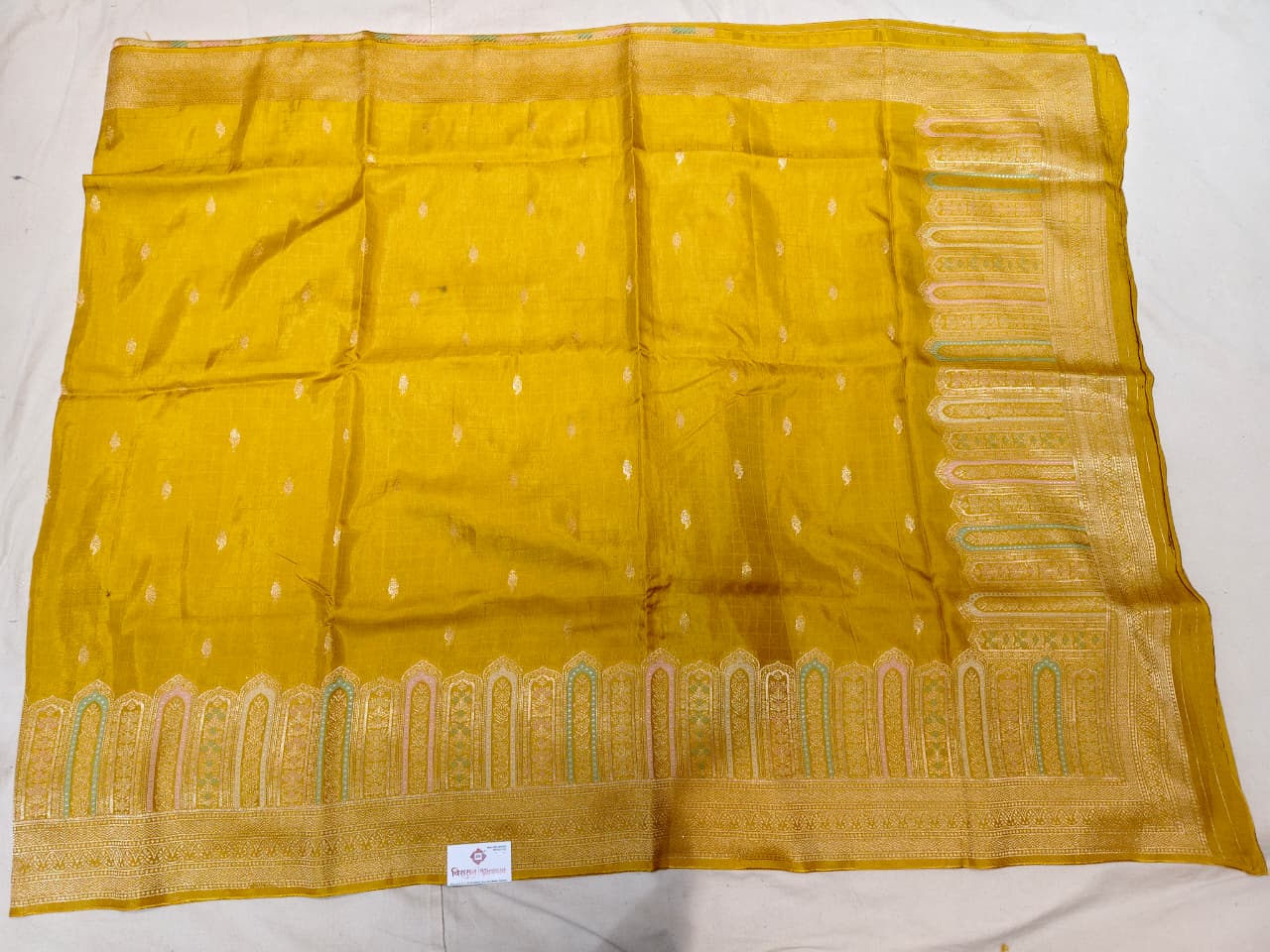 The glow of turmeric meets the grandeur of palaces.