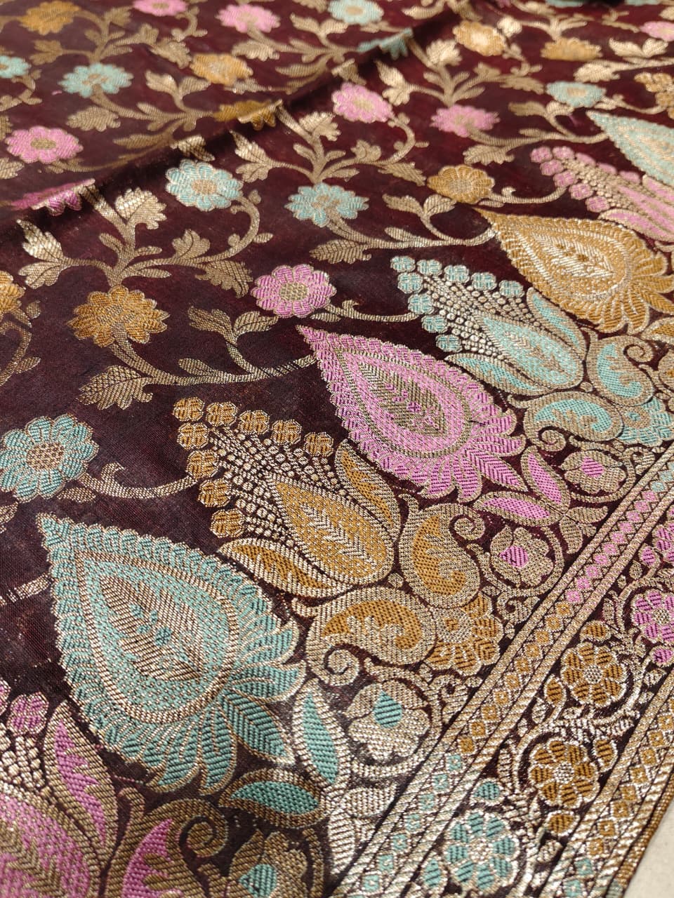 Signature Weave:  Banarasi Cotton Dress Material