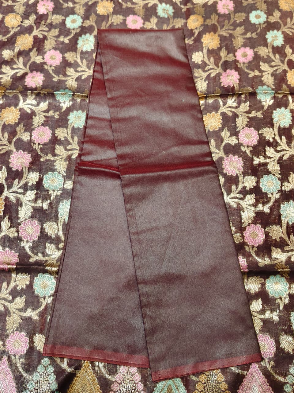 Signature Weave:  Banarasi Cotton Dress Material