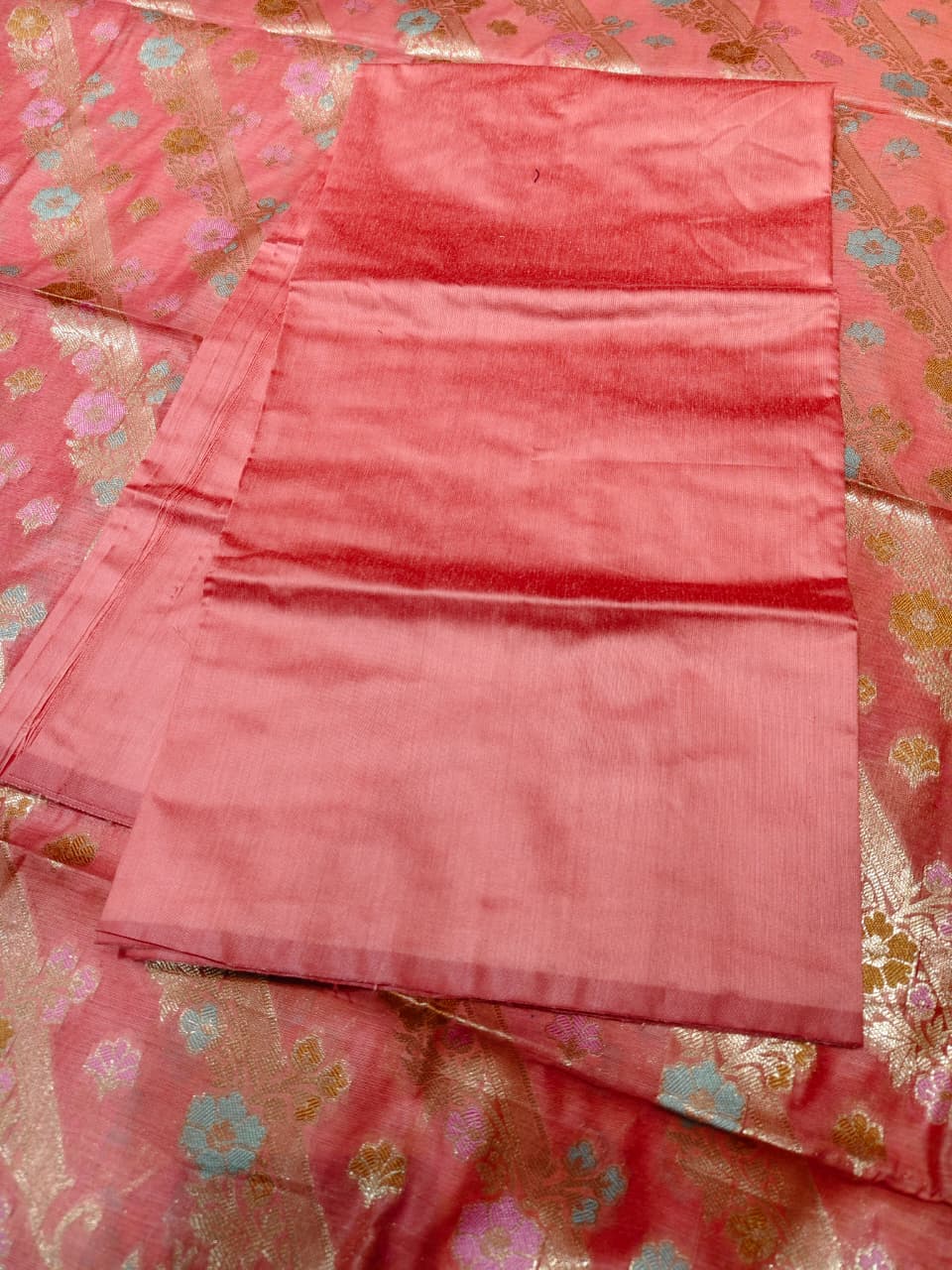 Signature Weave:  Banarasi Cotton Dress Material