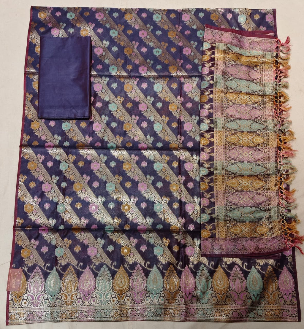 Signature Weave:  Banarasi Cotton Dress Material