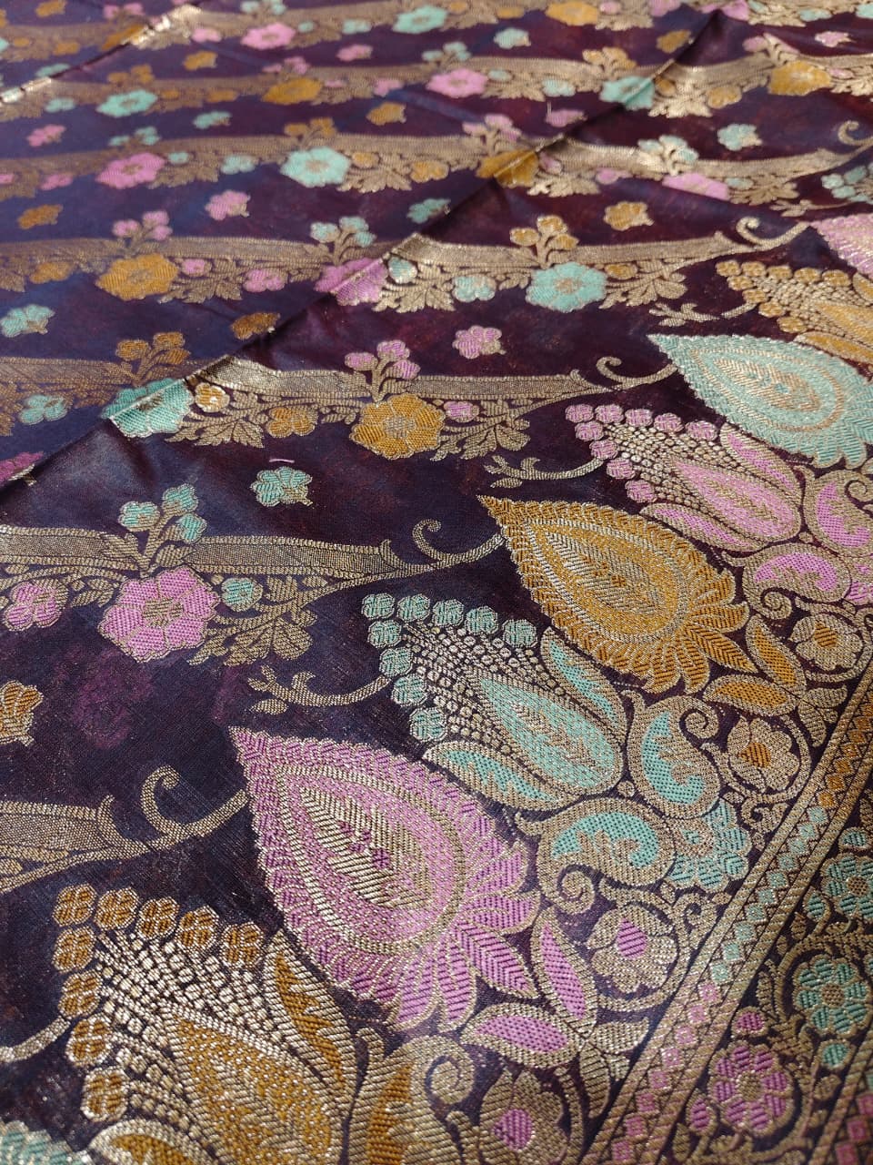 Signature Weave:  Banarasi Cotton Dress Material