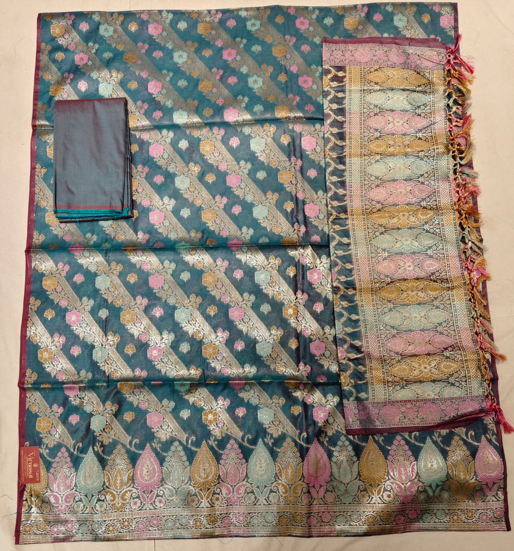 Signature Weave:  Banarasi Cotton Dress Material