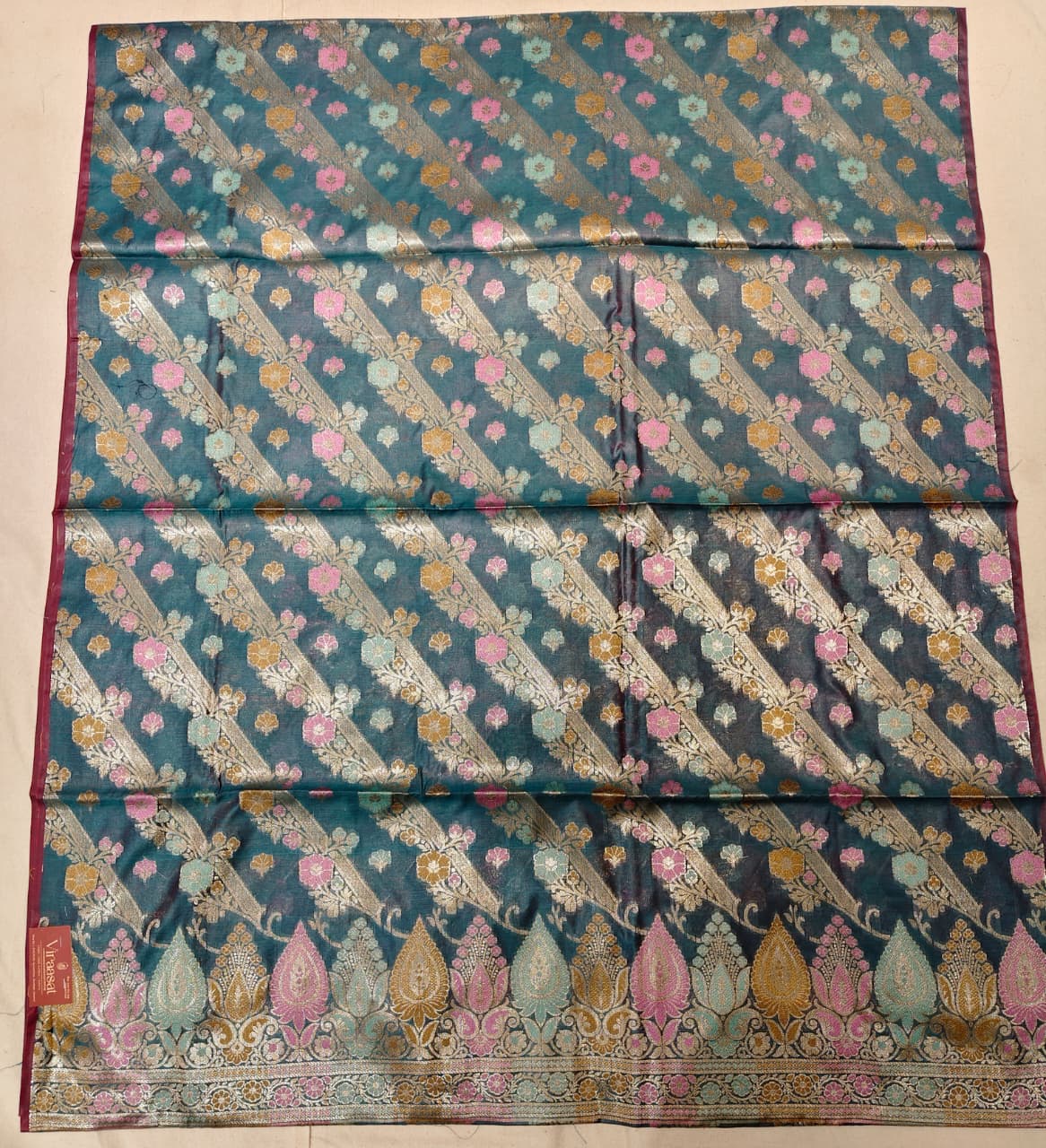 Signature Weave:  Banarasi Cotton Dress Material